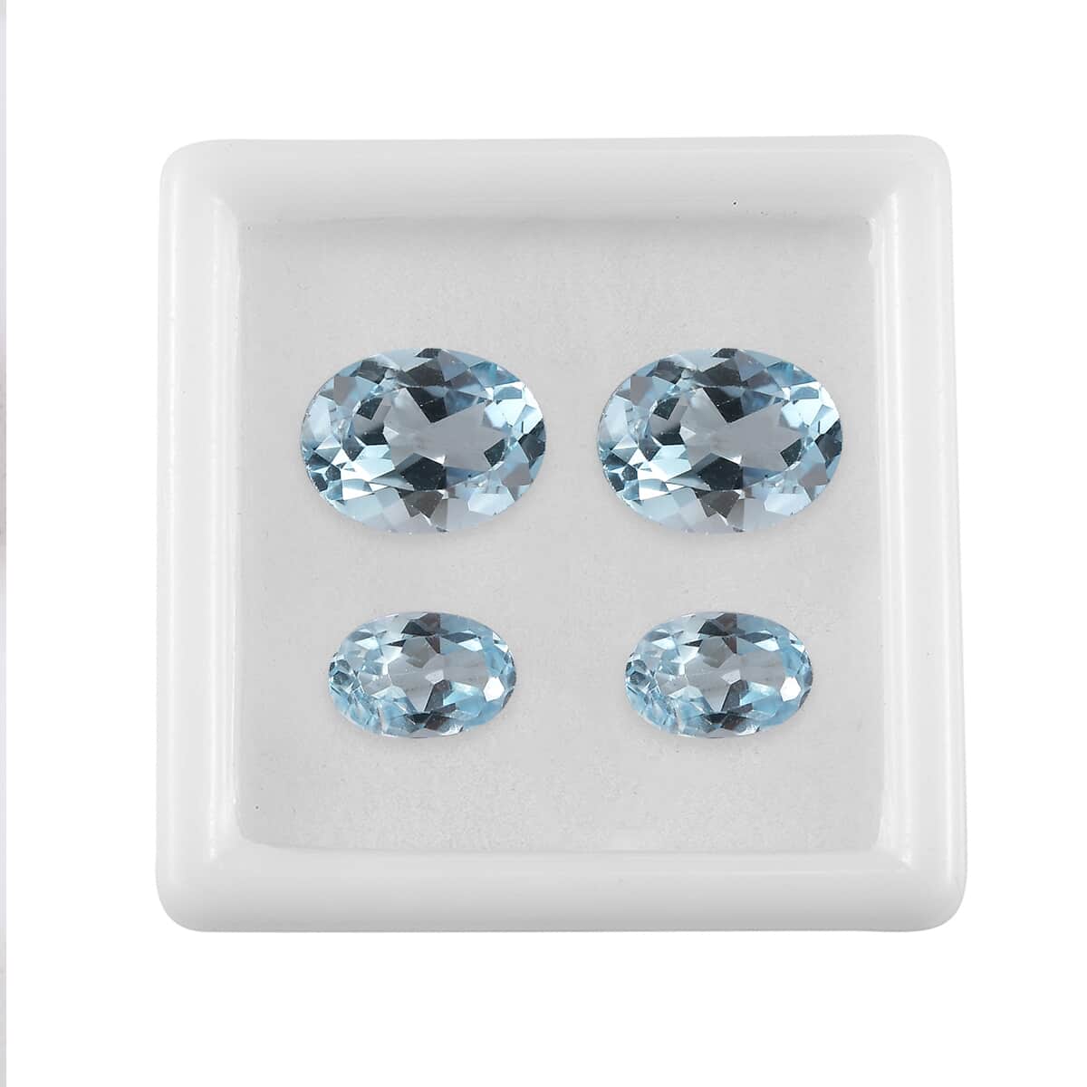 AA Sky Blue Topaz Set of 4 (Mix Mix mm) 2.58 ctw image number 3