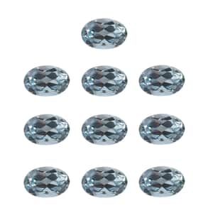 Premium Sky Blue Topaz Assorted Box (Ovl 6x4 mm) 4.67 ctw