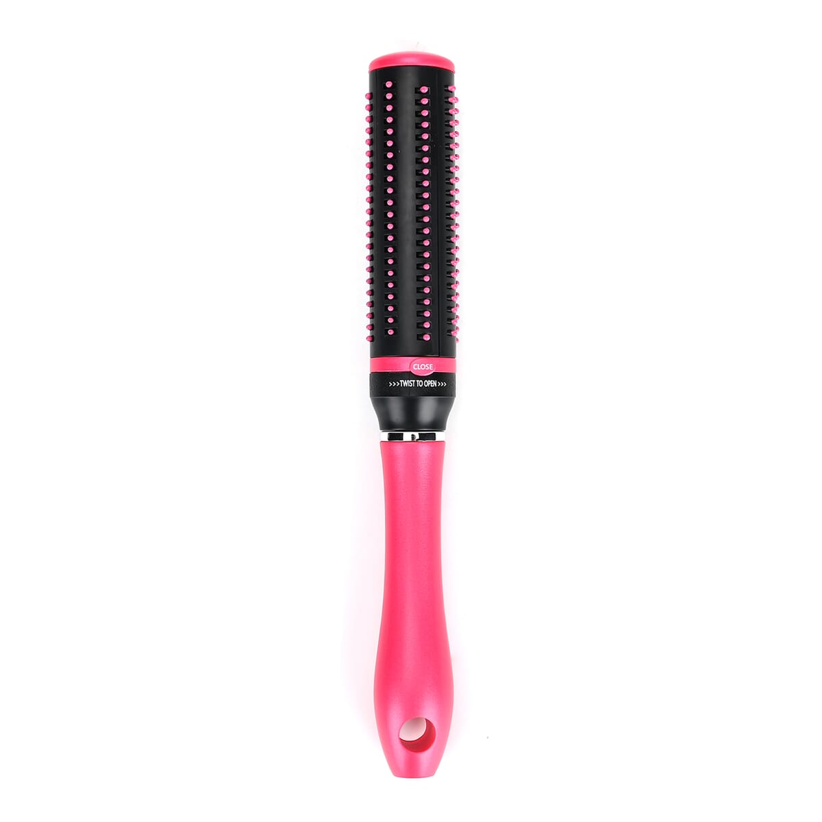 Neomi Pink Portable Storage Comb Hair Brush with Retractable Bristle Technology (9.44x1.2-2) image number 1