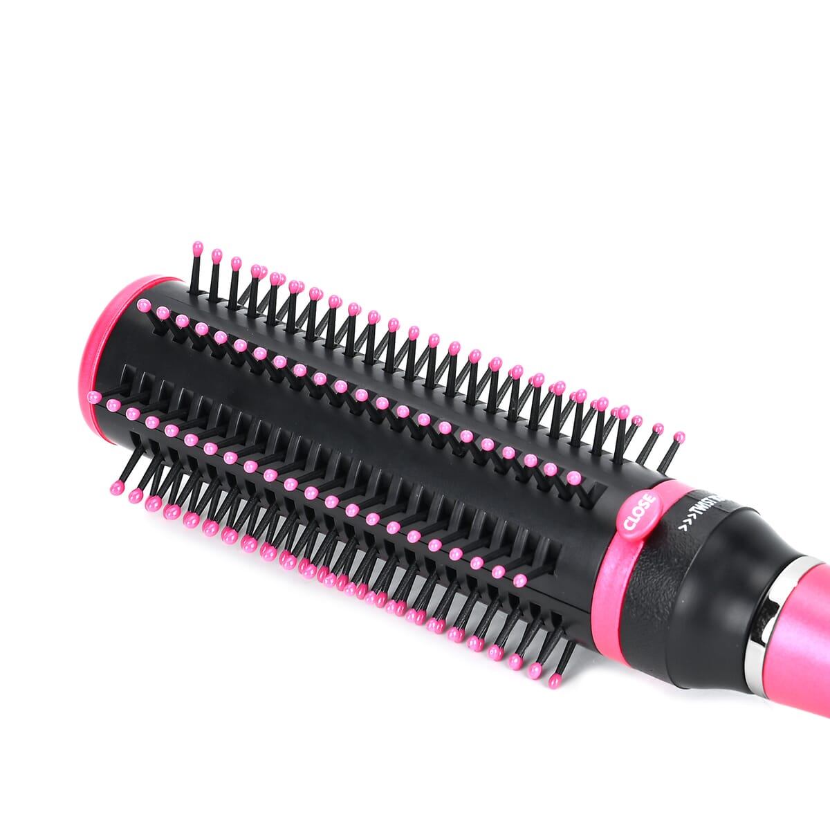 Neomi Pink Portable Storage Comb Hair Brush with Retractable Bristle Technology (9.44x1.2-2) image number 4