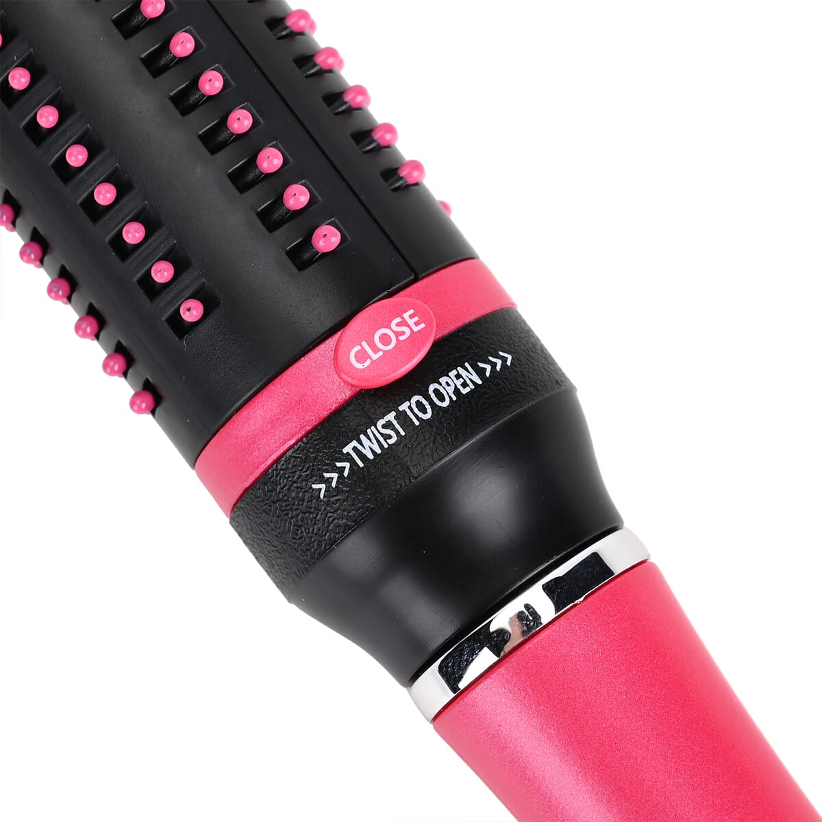 Neomi Pink Portable Storage Comb Hair Brush with Retractable Bristle Technology (9.44x1.2-2) image number 5