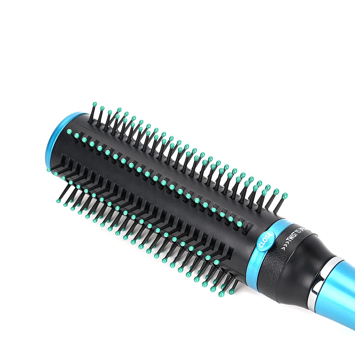 Neomi Blue Portable Storage Comb Hair Brush with Retractable Bristle Technology (9.44x1.2-2) image number 4