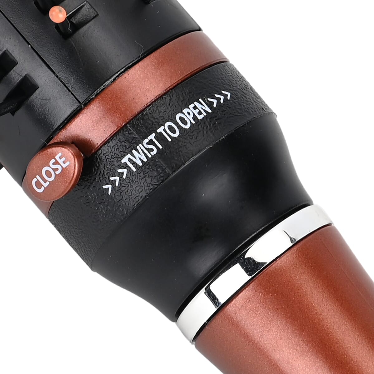Neomi Brown Portable Storage Comb Hair Brush with Retractable Bristle Technology image number 5