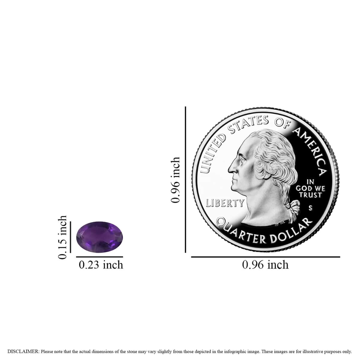 Premium African Amethyst Set of 10 (Ovl 6x4 mm) 3.48 ctw image number 4