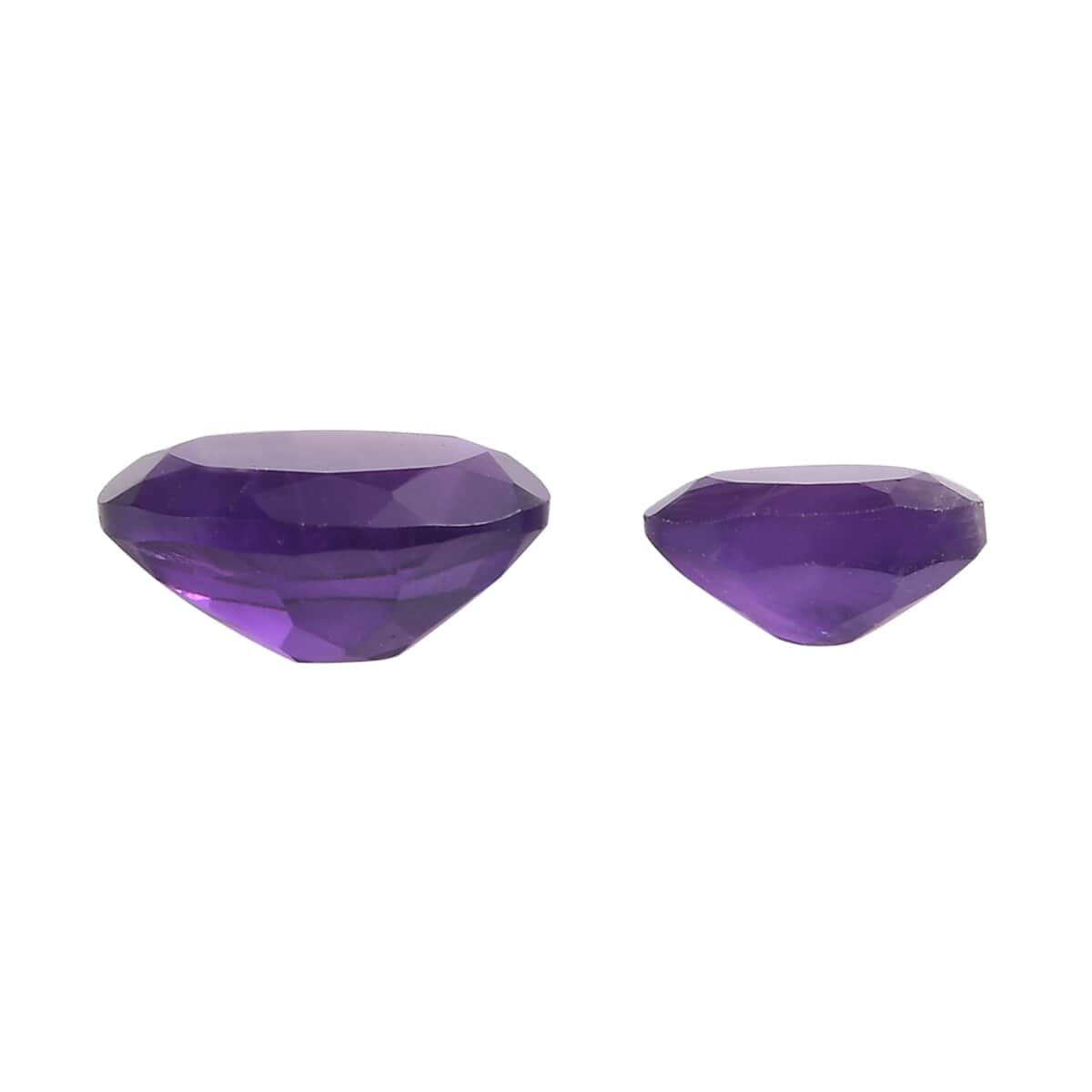 AA African Amethyst Set of 4 (Oval Mix Size) 2.60 ctw image number 2