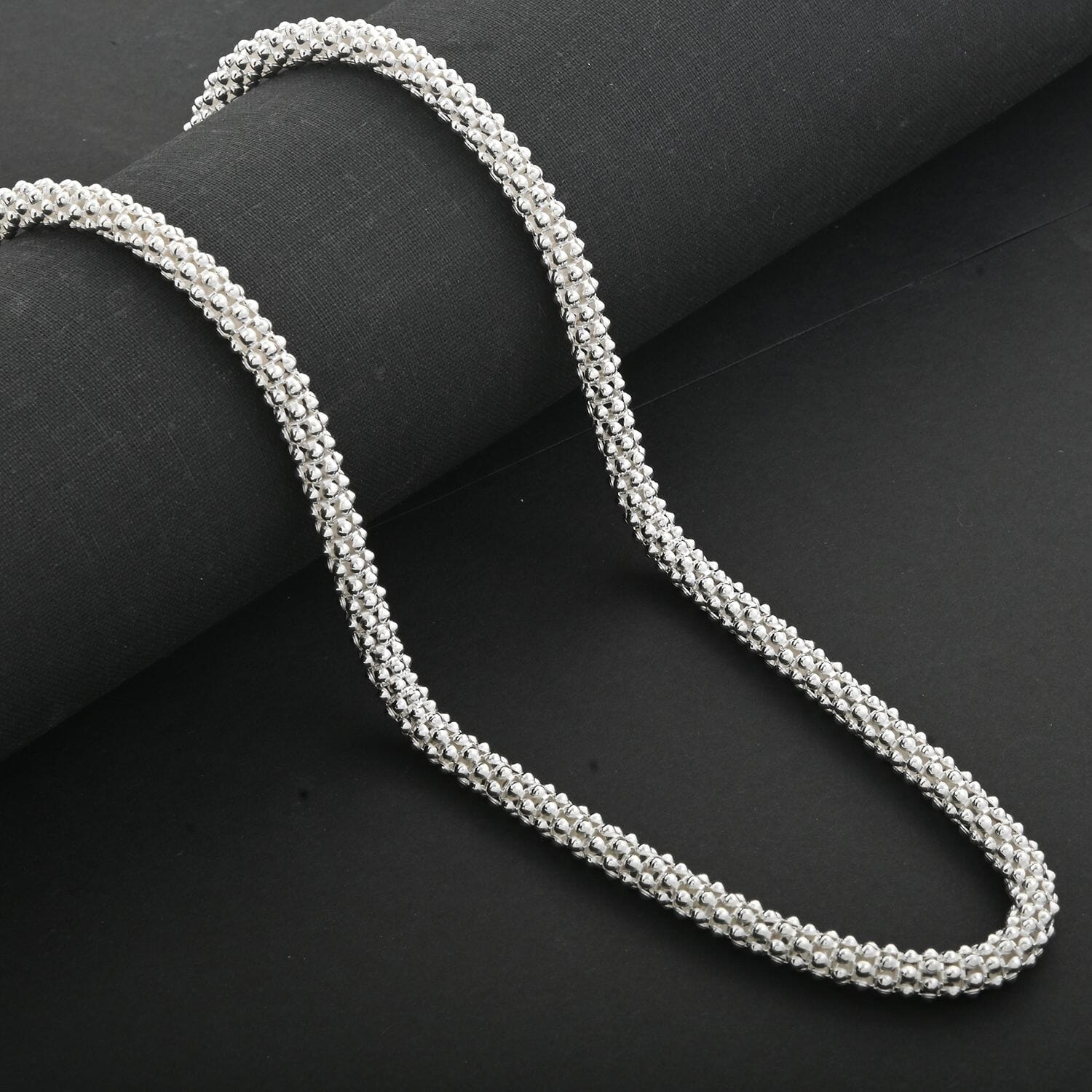 925 Sterling Silver Necklace for Women Jewelry Gifts Size 20" 21.4 Grams - Picture 2 of 6