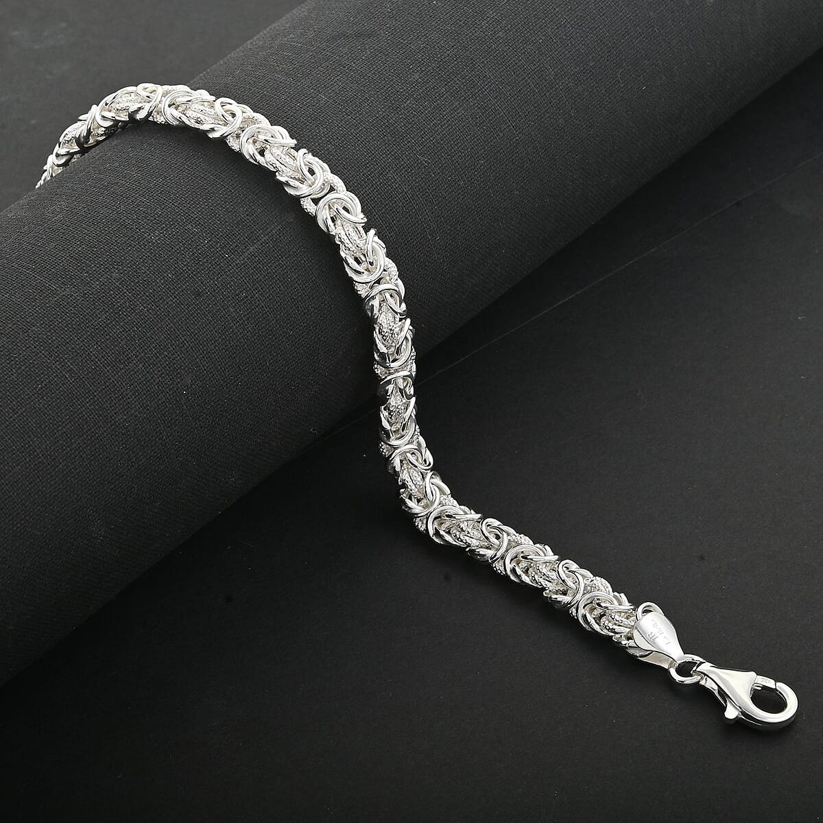 La Bella Italian Sterling Silver Bracelet (7.50 In) 12.8 Grams image number 1