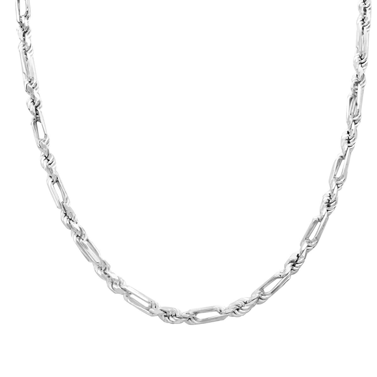 La Bella Italian Sterling Silver Necklace 20 Inches 32.6 Grams image number 0