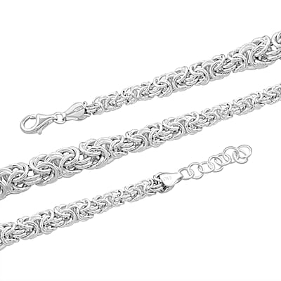 La Bella Italian Sterling Silver Necklace 20 Inches 26 Grams