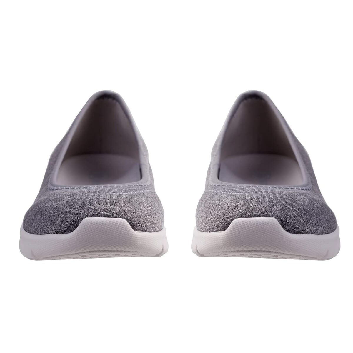 Spenco Women's Daily Stretch Knit Jersey Sneaker - Grey Size 7.5 image number 1