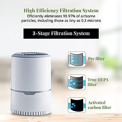 Odec Air Purifier with True HEPA Filter