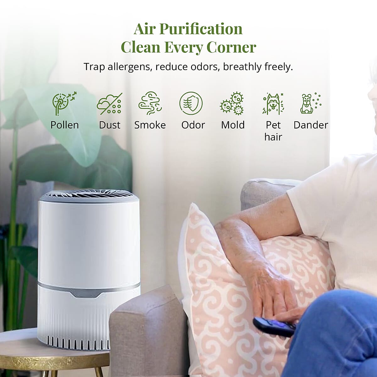 Odec Air Purifier with True HEPA Filter image number 4