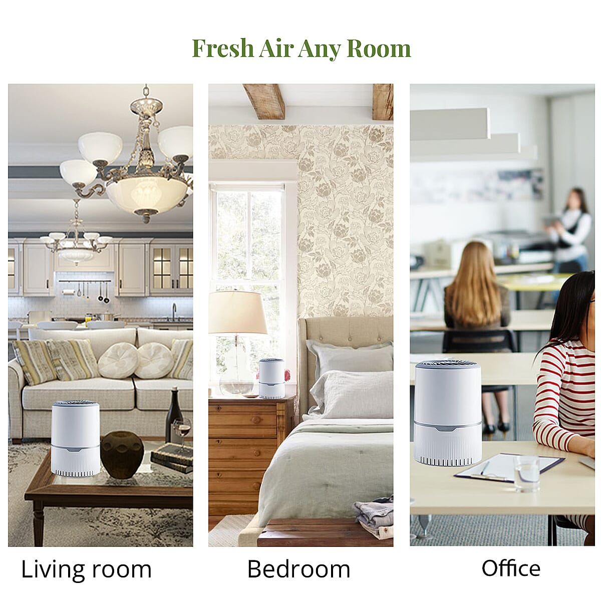 Odec Air Purifier with True HEPA Filter image number 5