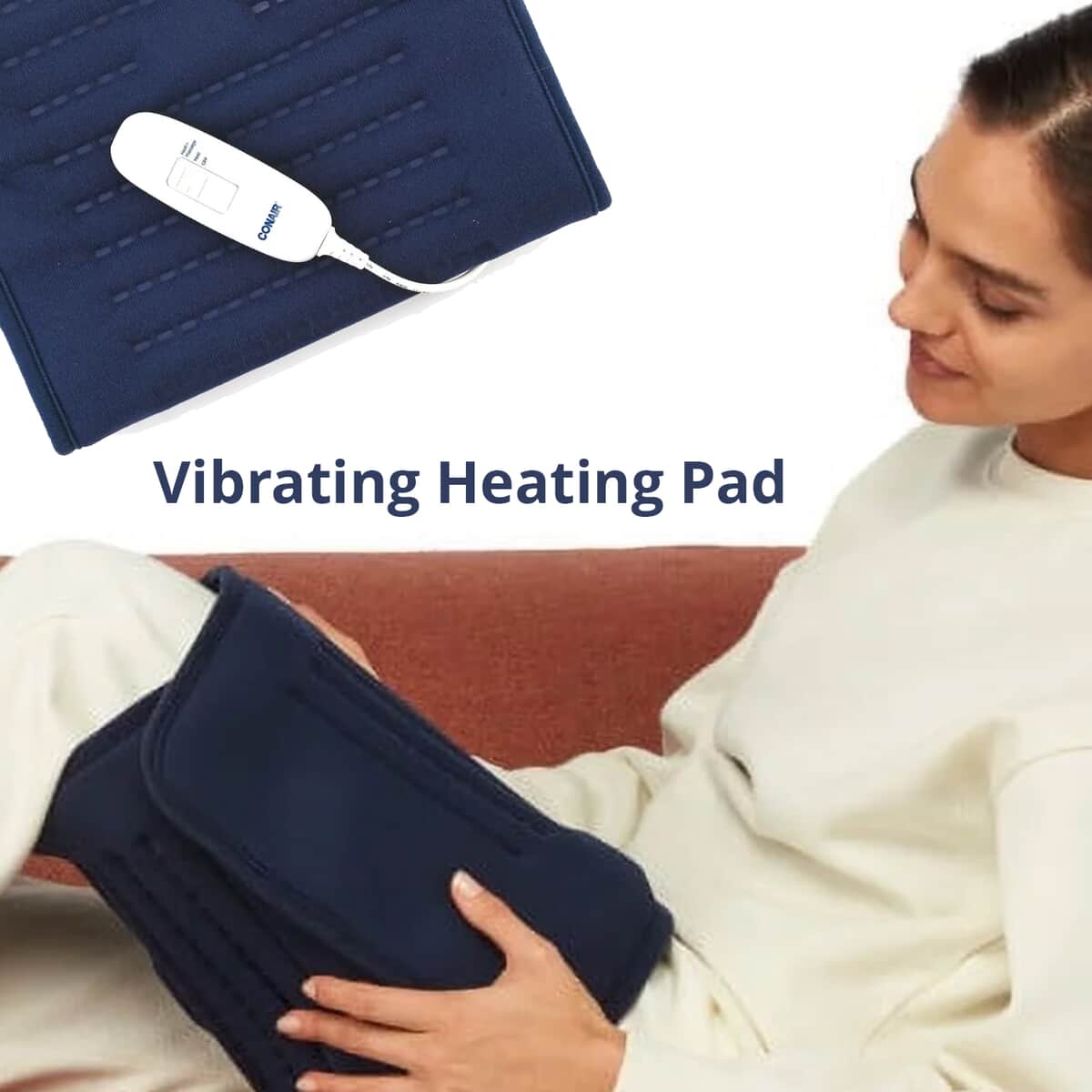 Doorbuster Conair Comfort Vibrating Heating Pad image number 1