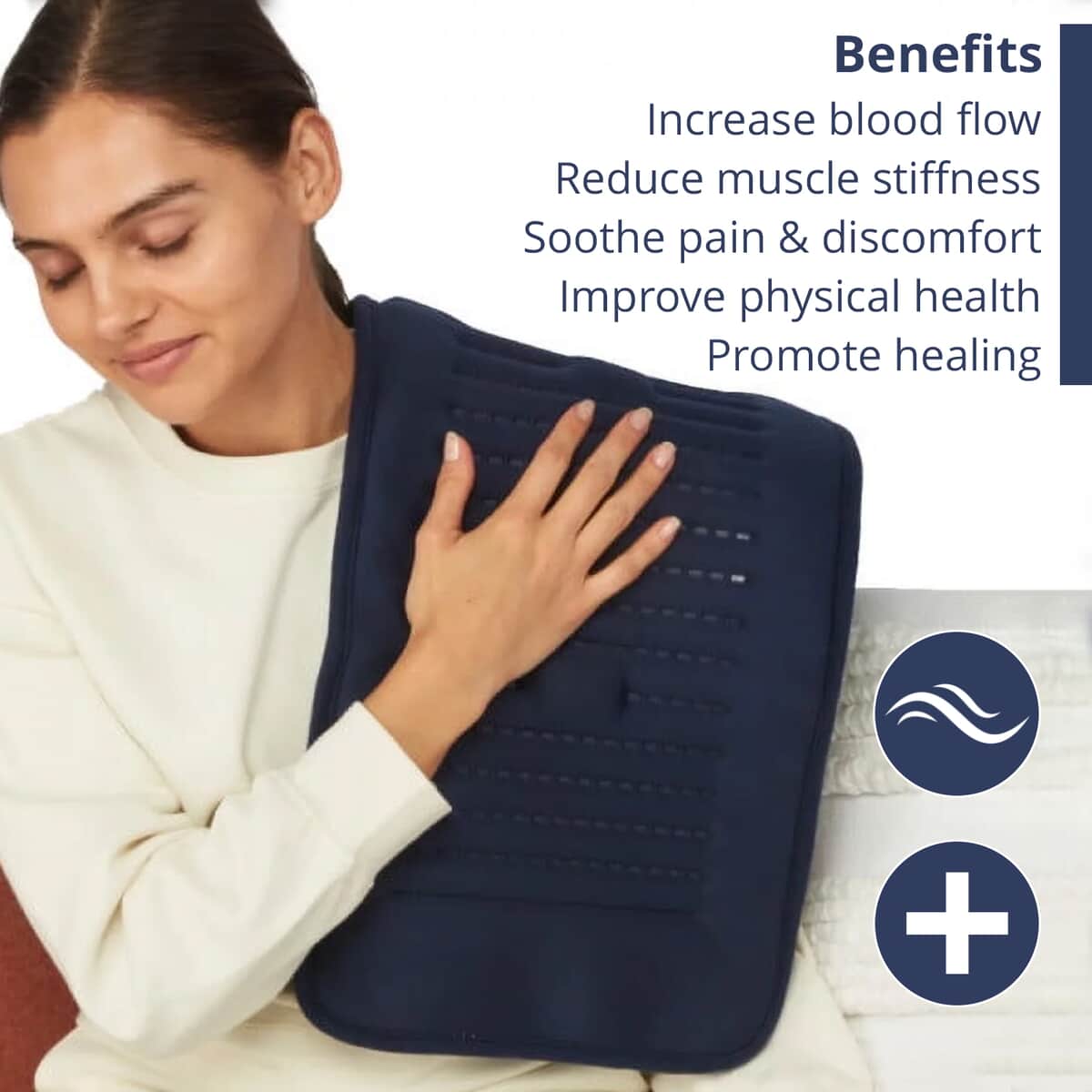 Doorbuster Conair Comfort Vibrating Heating Pad image number 3