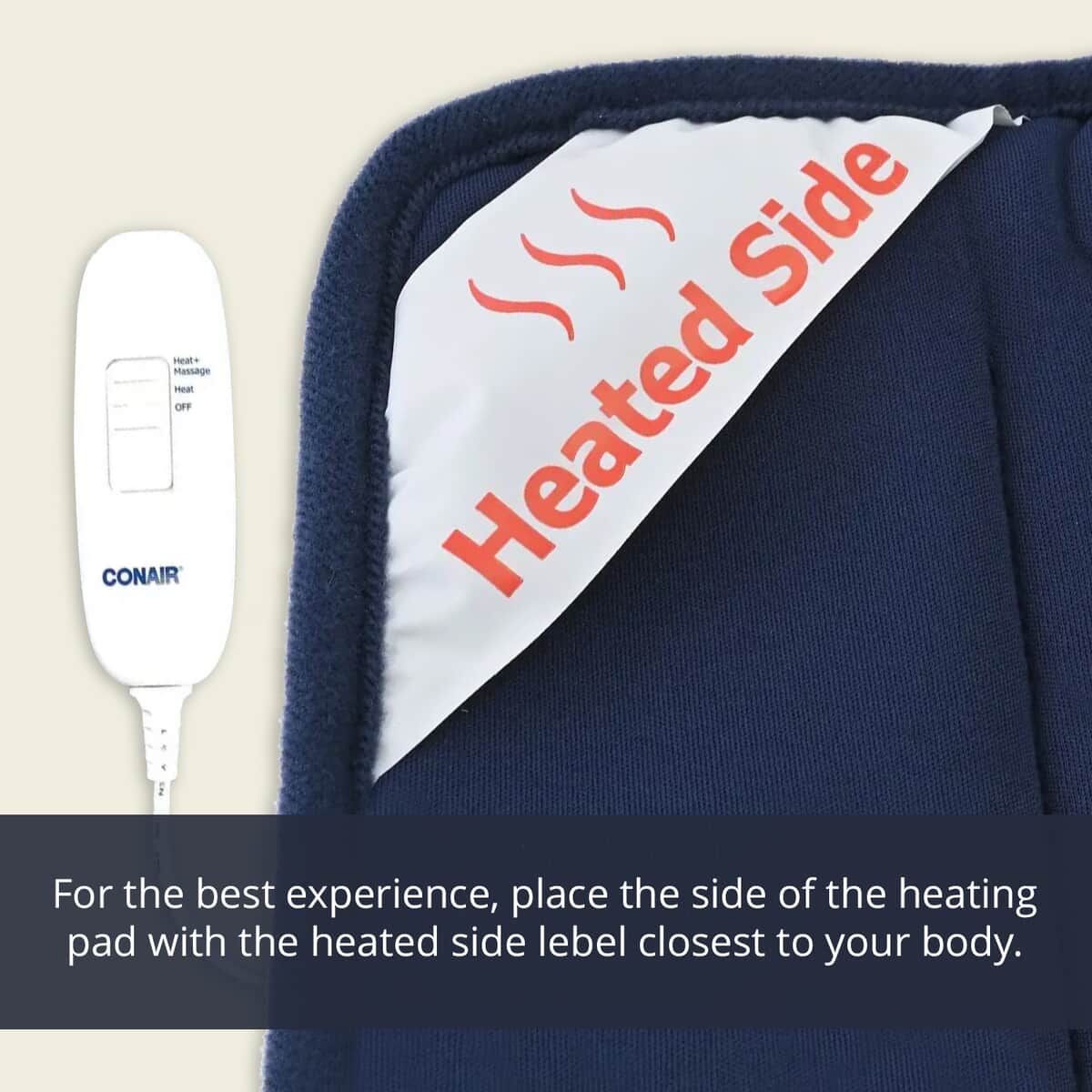 Doorbuster Conair Comfort Vibrating Heating Pad image number 4