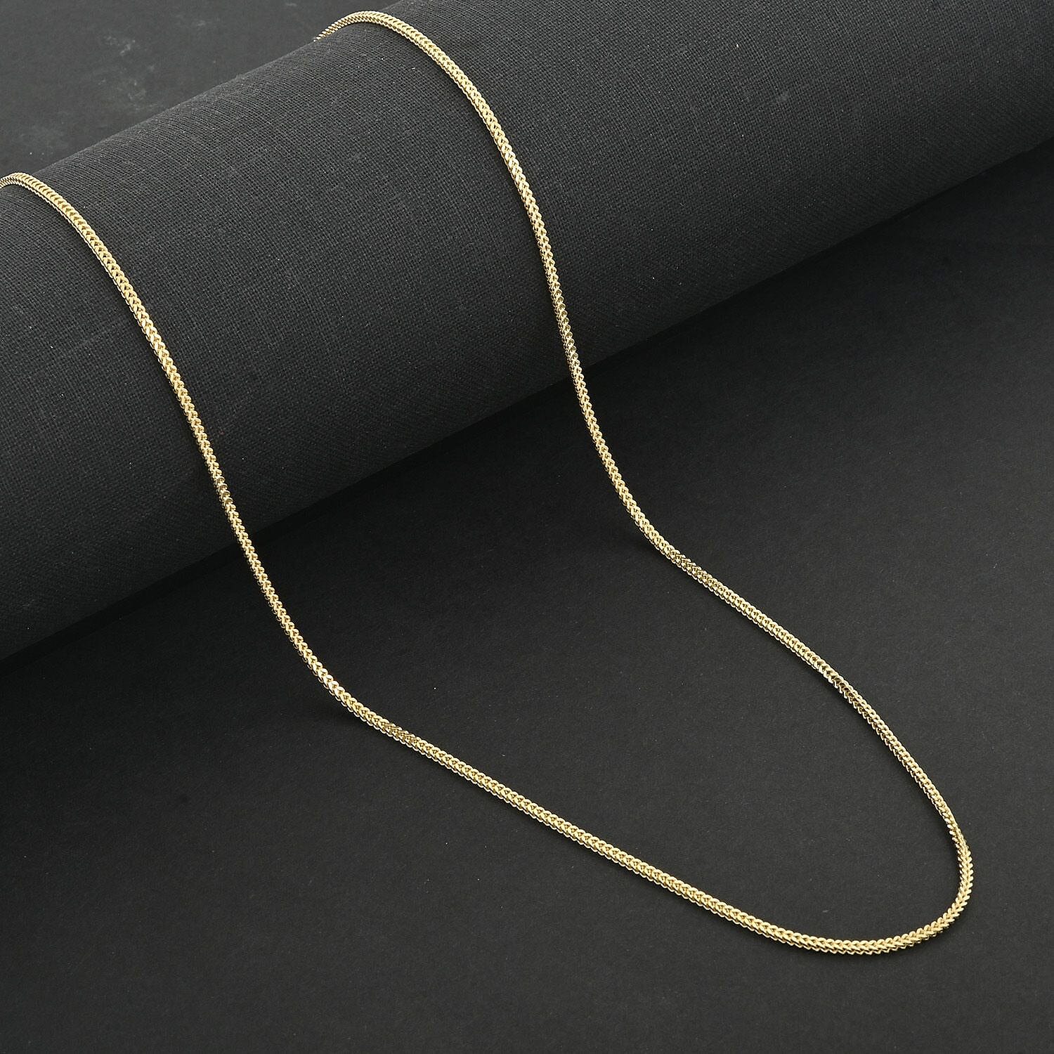 1.30mm Franco Necklace in 14K Yellow Gold 20 Inches 2.35 Grams