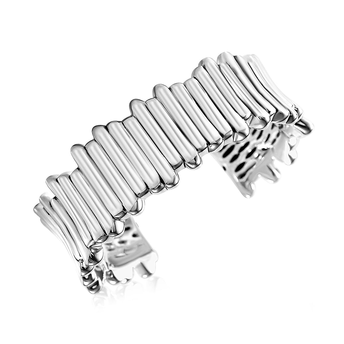 Cuff Bracelet in Sterling Silver (7.00 In) 22 Grams image number 2