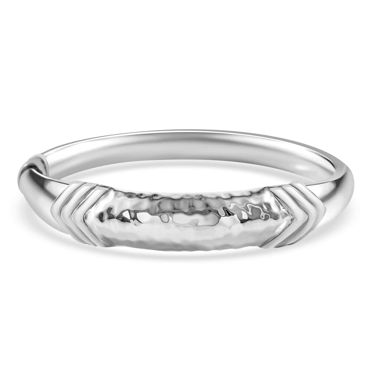 Sterling Silver Bangle Bracelet (7.00 In) 14 Grams image number 0