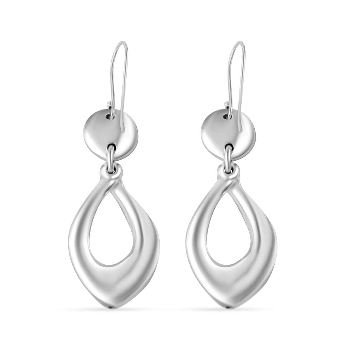 Ethereal Teardrop Earrings in Sterling Silver 9.22 Grams image number 2