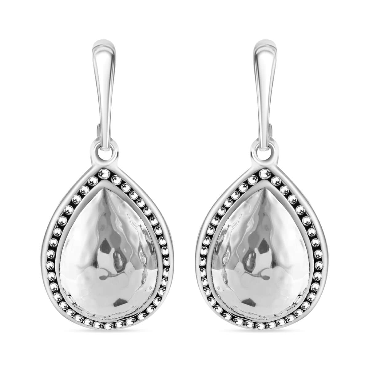 Drop Earrings in Sterling Silver 10 Grams image number 0