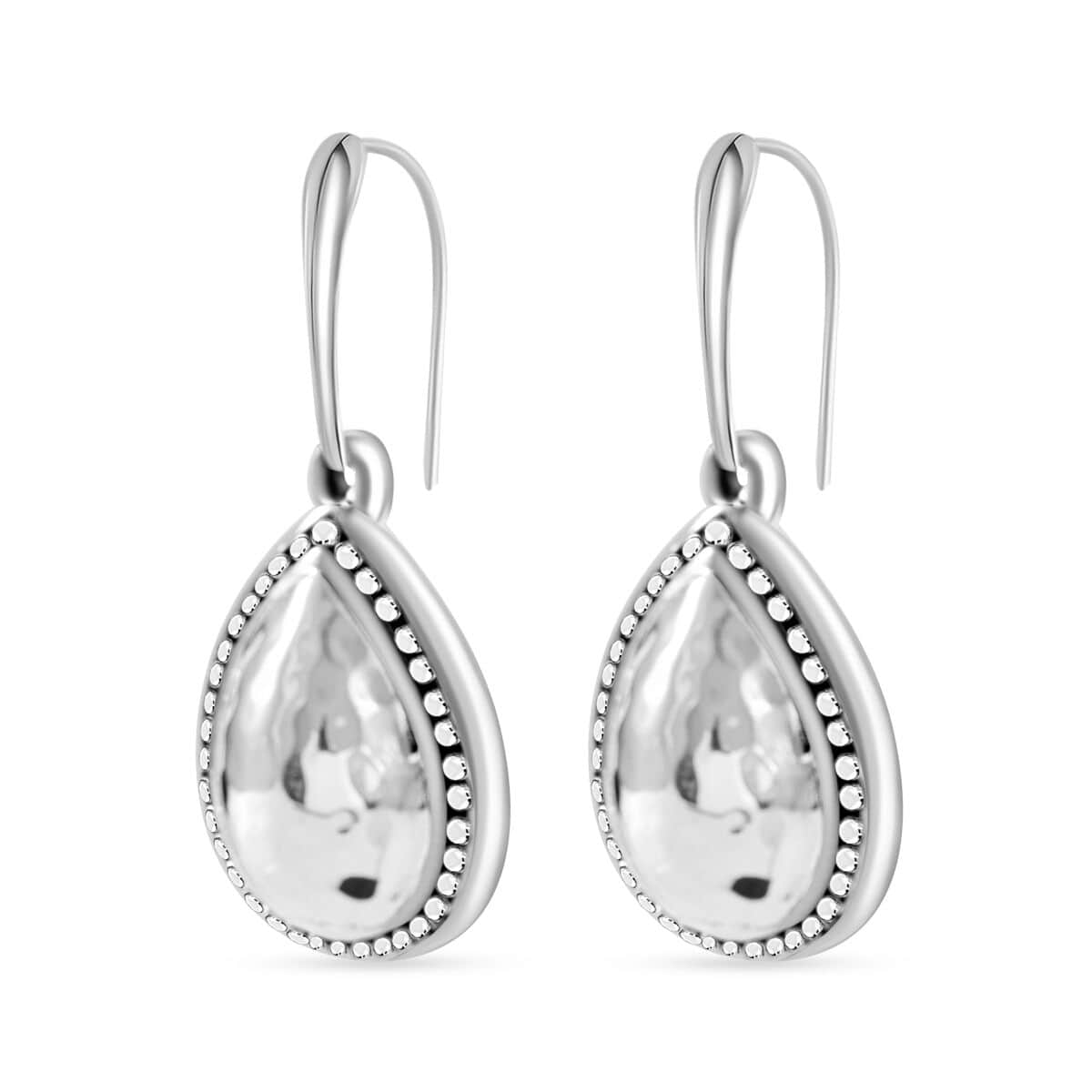 Drop Earrings in Sterling Silver 10 Grams image number 2