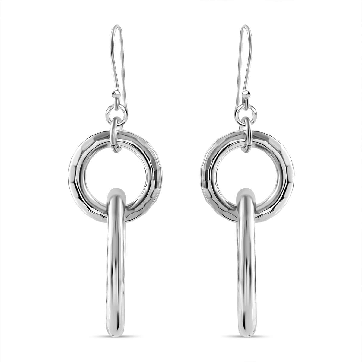 Sterling Silver Dangle Earrings 9.50 Grams image number 0