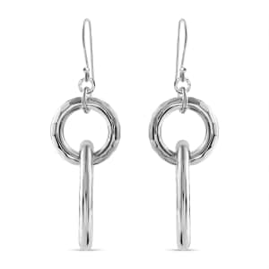 Sterling Silver Dangle Earrings 9.50 Grams