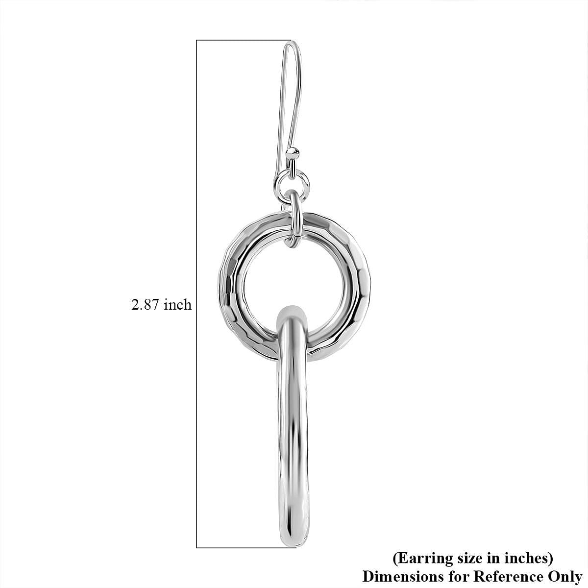 Sterling Silver Dangle Earrings 9.50 Grams