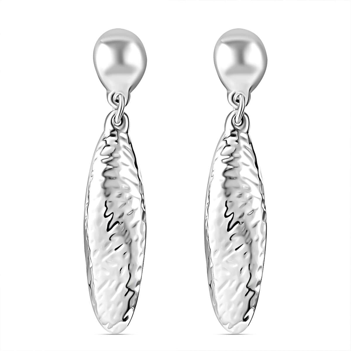 Sterling Silver Dangle Earrings 9 Grams image number 0