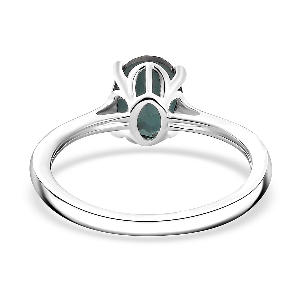 D'Joy Alexandrite Quartz (Triplet) 1.50 ctw Ring in Sterling Silver (Size 5.0) image number 4