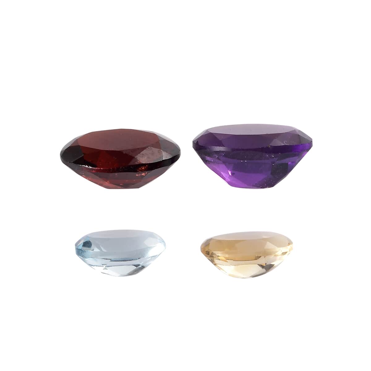 AA Multi Gemstone Set of 4 (Ovl Mix Mix) 2.99 ctw image number 2