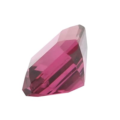 Asscher Cut AAAA Ouro Fino Rubellite