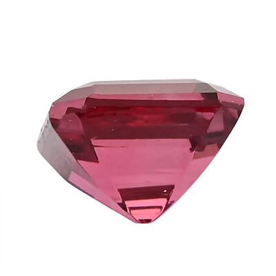 Asscher Cut AAAA Ouro Fino Rubellite
