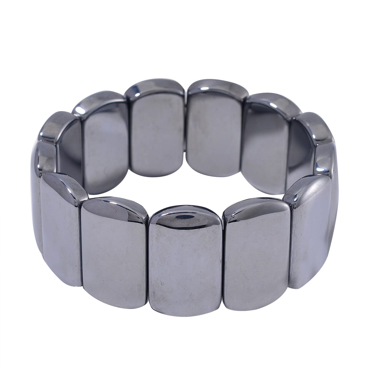 Terahertz 440.00 ctw Cushion Shape Block Stretch Men's Bracelet (7.5-8In) image number 0