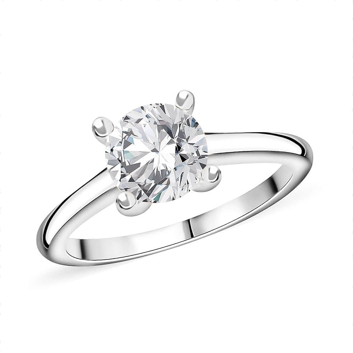 Diamond G-H I3 1.50 ctw Ring in 14K White Gold (Size 6.0) image number 0