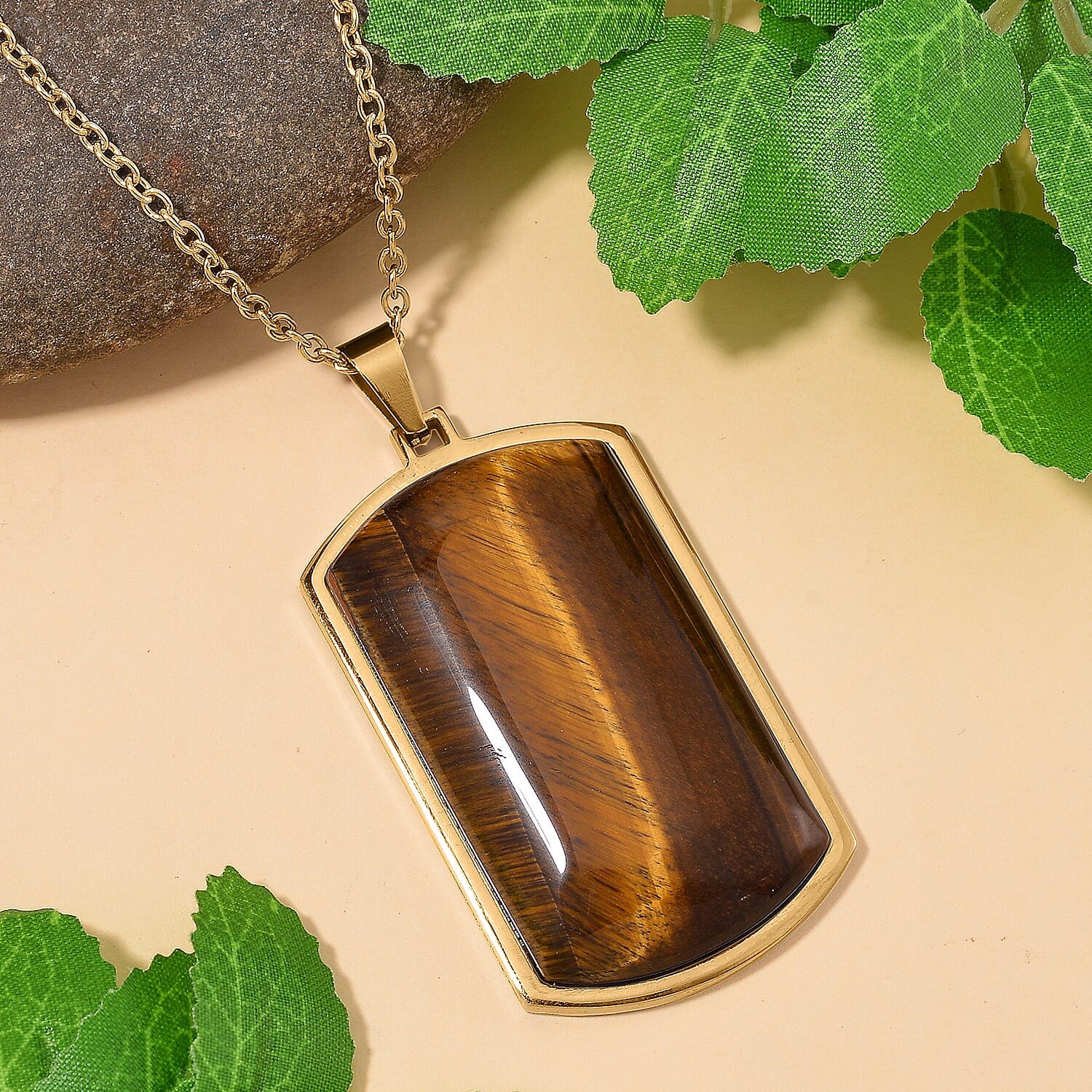 Yellow Tiger's Eye - Product card gallery slide 2 (10145643200795)