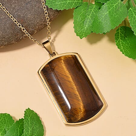Yellow Tiger's Eye - Product card gallery slide 2 (10177656357177)