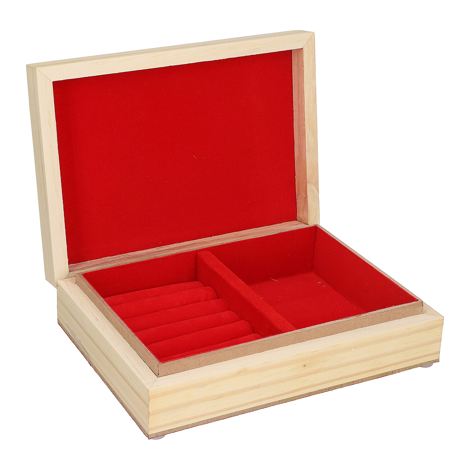 Multi Color Gemstone Eagle Painting Wooden Jewelry Box