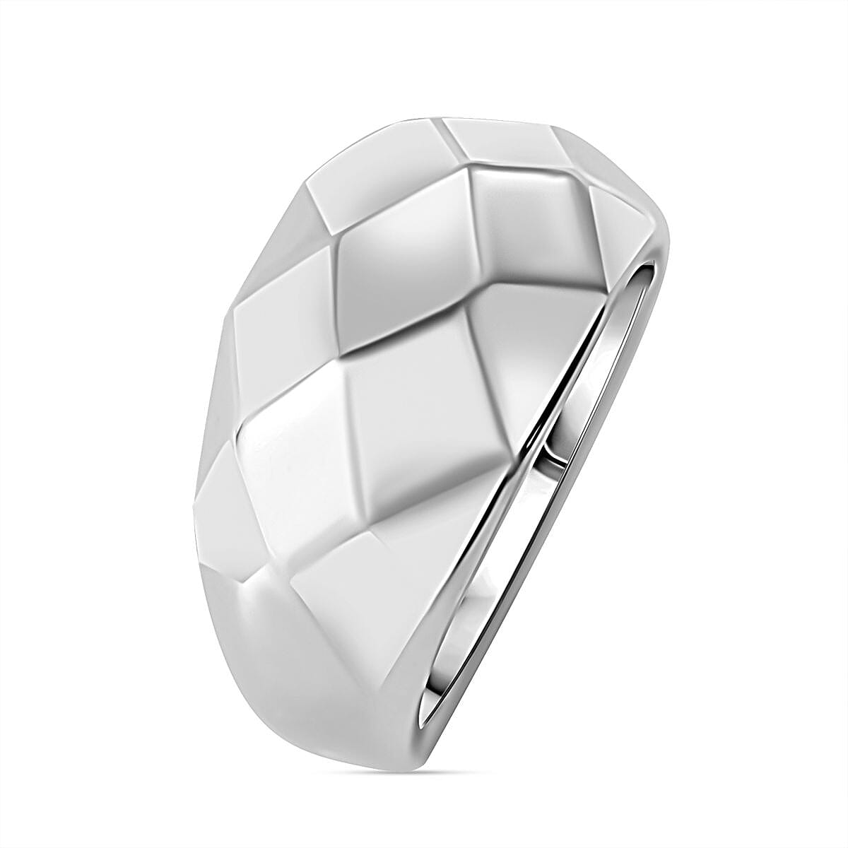 Sterling Silver Ring (Size 8.0) 4.2 Grams