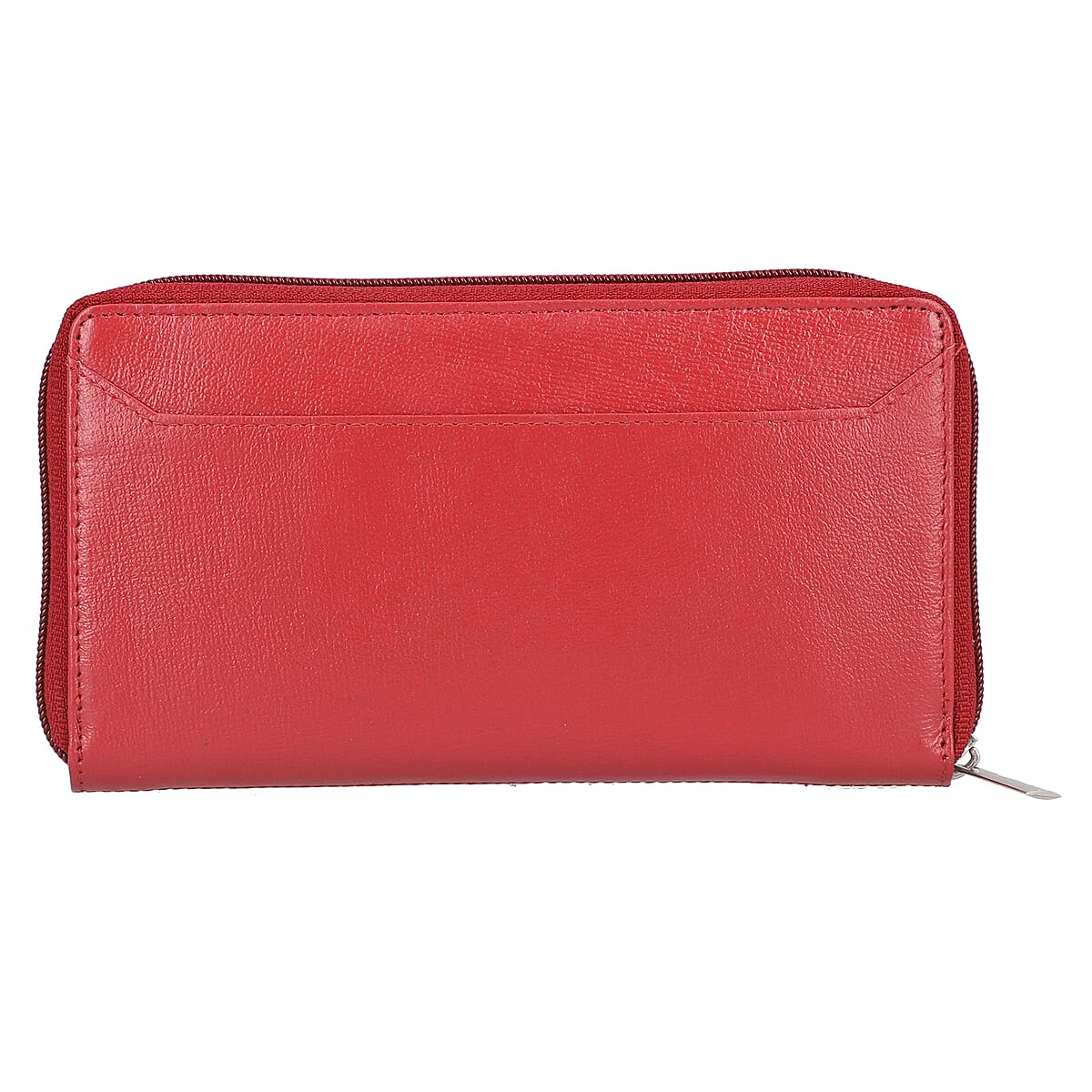 Union Code Red Genuine Leather RFID Protected Women's Wallet image number 6