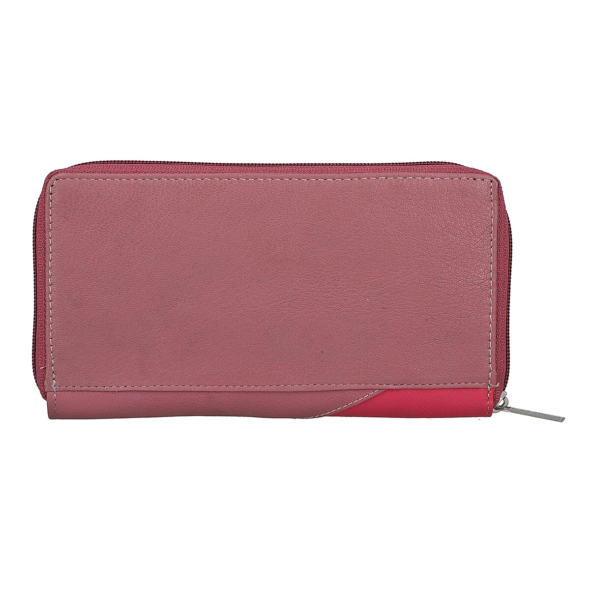 Union Code Purple RFID Protected 100% Genuine Leather Wallet for Women , Leather Purse , Card Holder , Designer Wallet image number 6