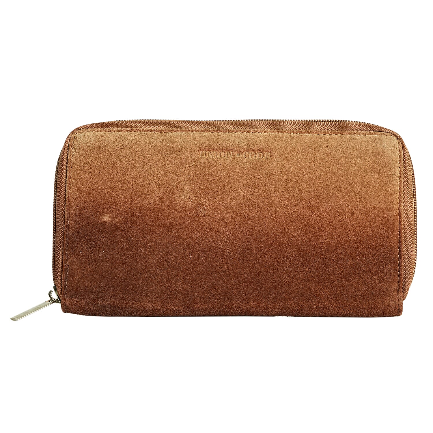 Union Code Cognac 100% Genuine Leather RFID Protected Women's Wallet