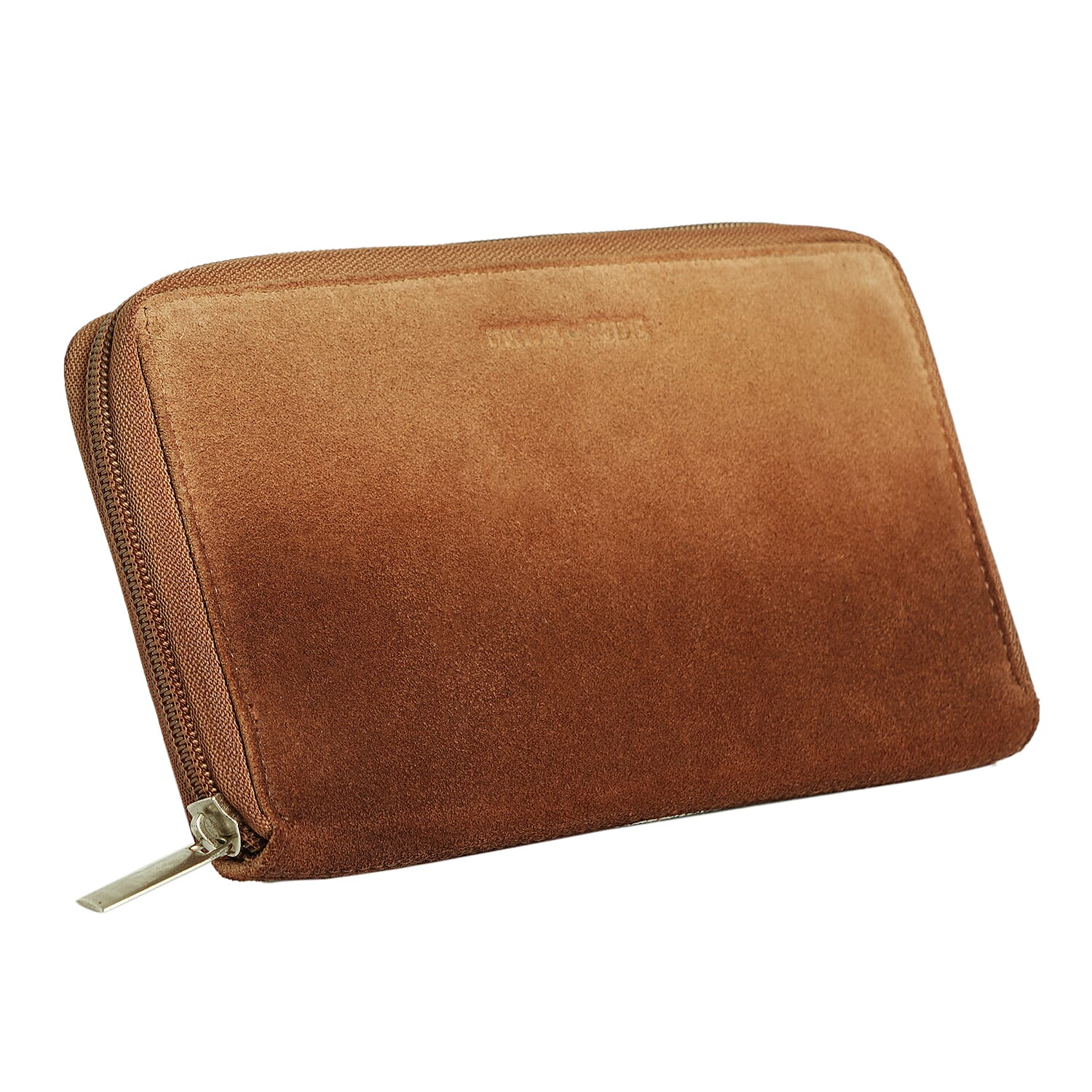 Union Code Cognac 100% Genuine Leather RFID Protected Women's Wallet