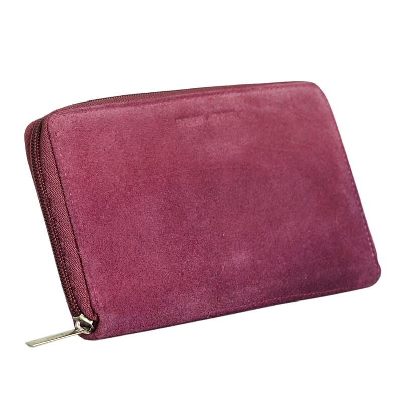 Union Code Fuchsia 100% Genuine Leather RFID Protected Women's Wallet