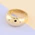 Maestro Gold Collection Italian 10K Yellow Gold Multi Cut Domed Ring (Size 6.0) 2.10 Grams image number 1