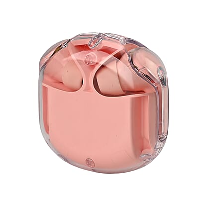 Livmore TWS Wireless Earbuds with Display - Pink