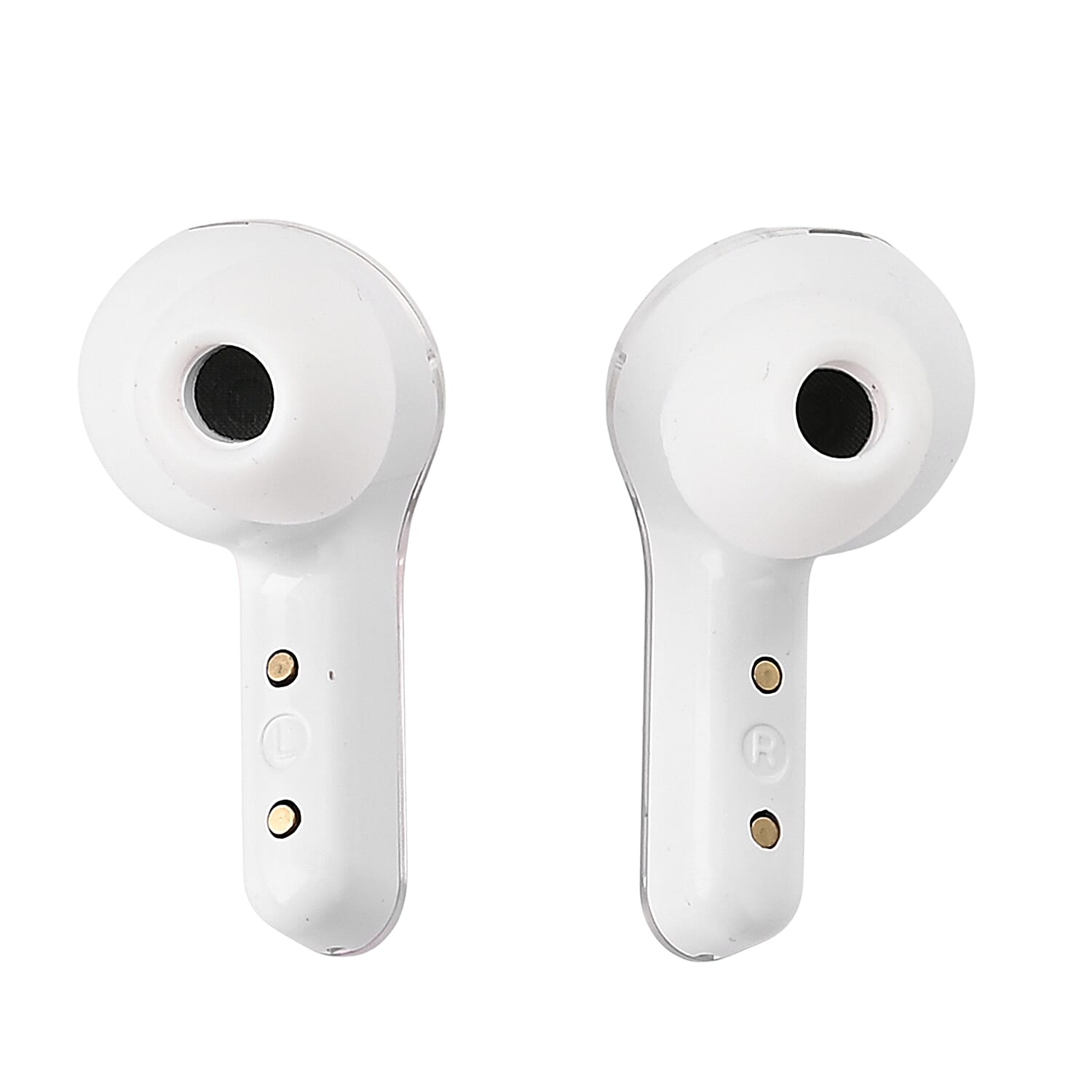 Livmore TWS Wireless Earbuds with Display - White