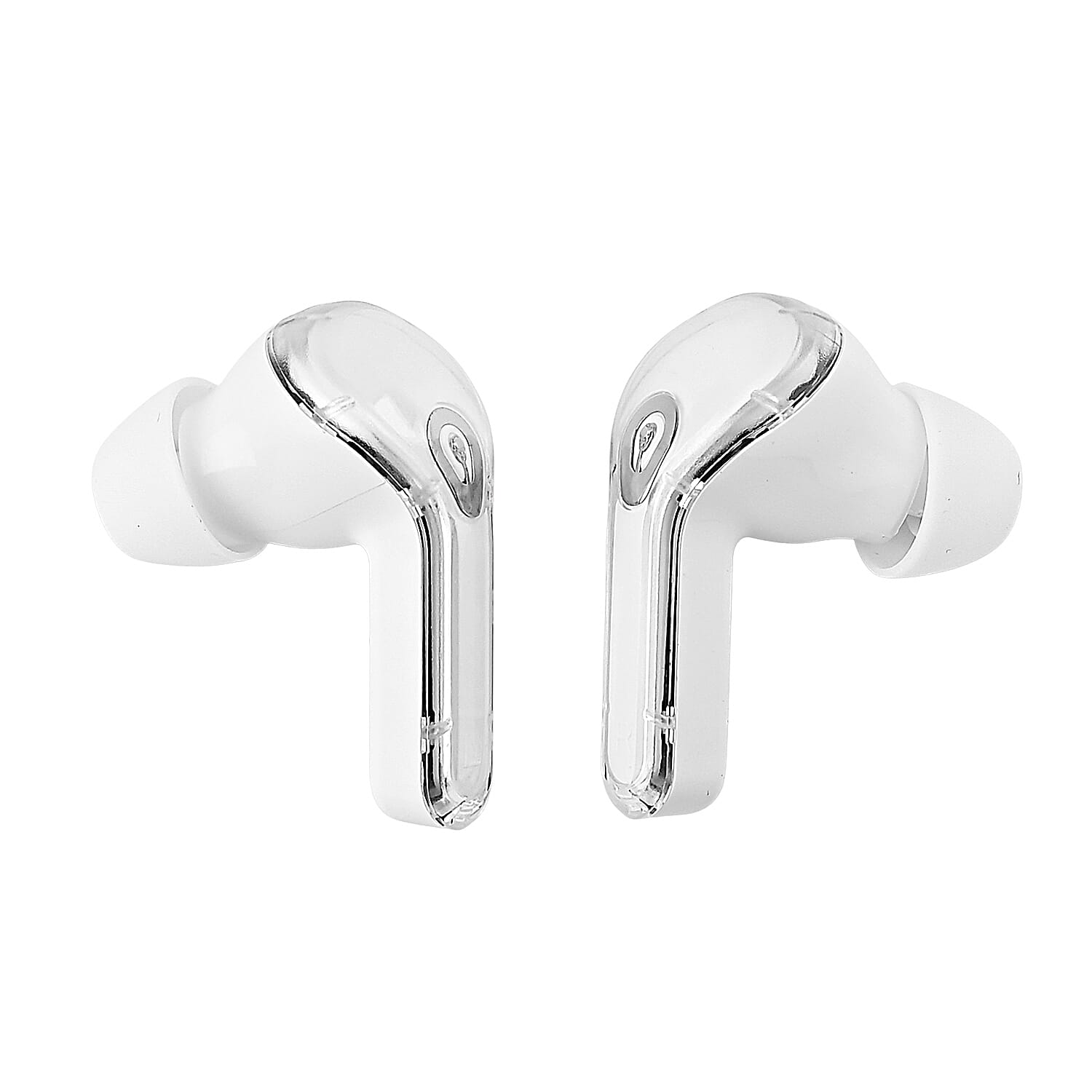 Livmore TWS Wireless Earbuds with Display - White