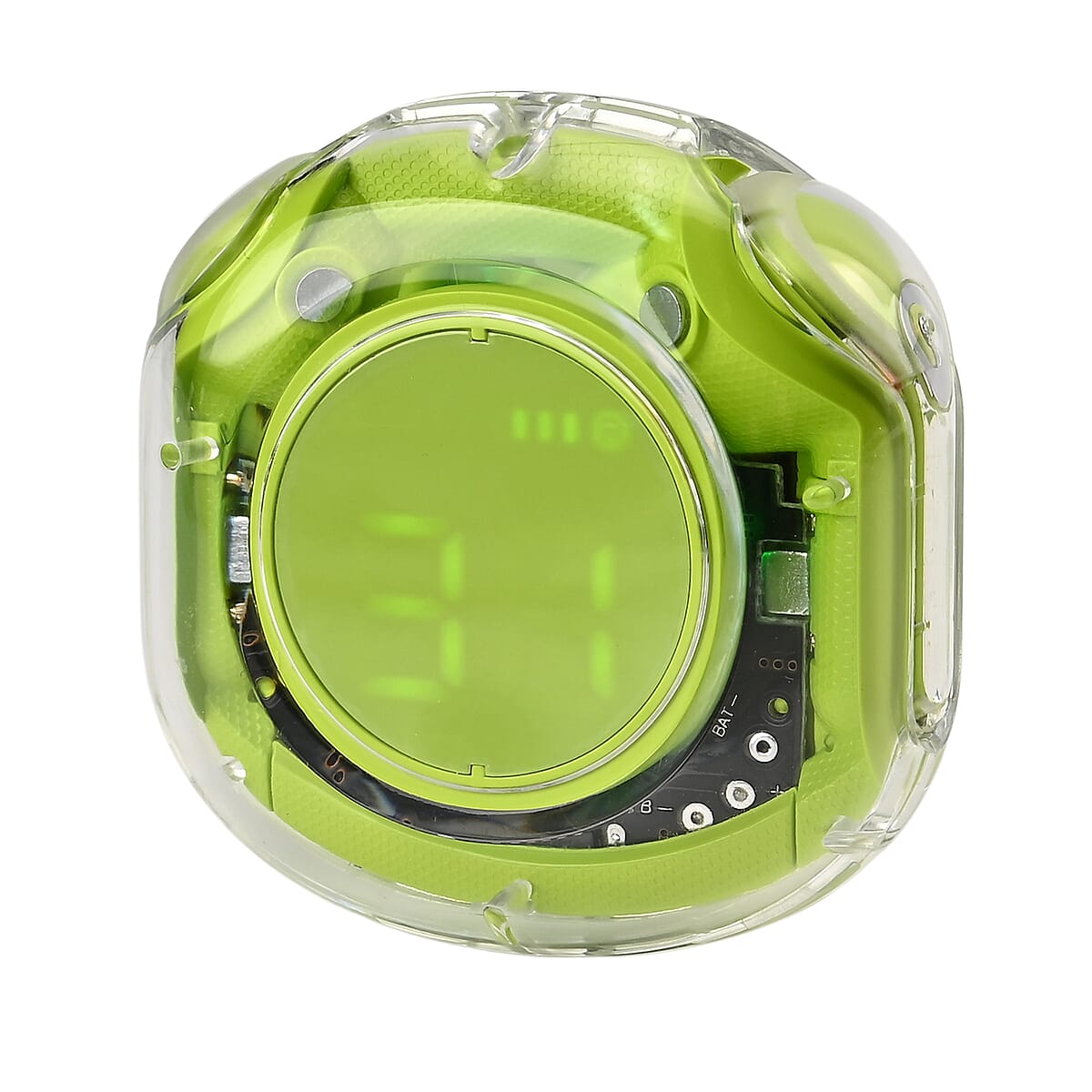 Livmore TWS Wireless Earbuds with Display - Green image number 4